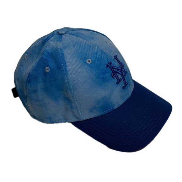 New York Mets Father's Day Adjustable Snapback Hat New Era 9forty Sky Blue Faded - Picture 2 of 11